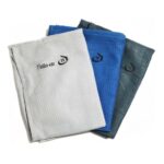 De Pella-EU Microvezel schoonmaakdoeken - 60 x 40cm - 3 Stuks Blauw-Licht Grijs-Donker Grijs